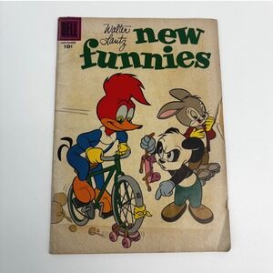 Walter Lantz New Funnies Comic Book November 1950s Woody Woodpecker Andy Panda